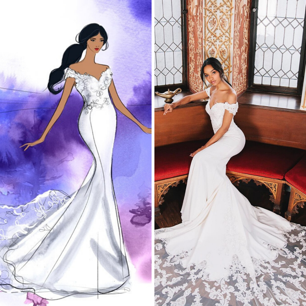 vestidos de novia de disney